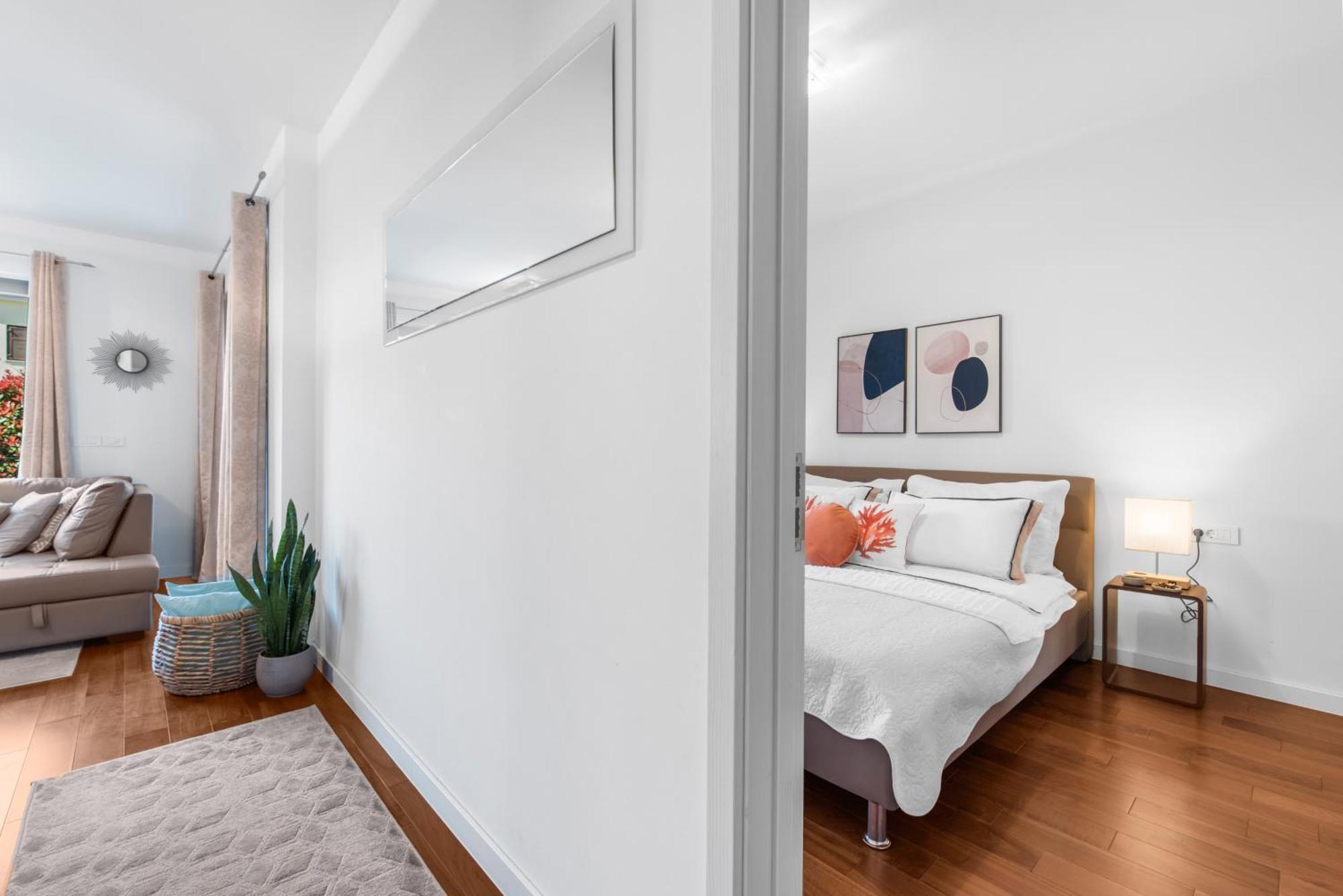 Luxury New Apartment With Private Garden Near The Beach! Poreč Buitenkant foto